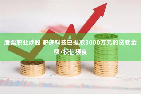 股票职业炒股 驴迹科技已提取3000万元的贷款金额/授信额度