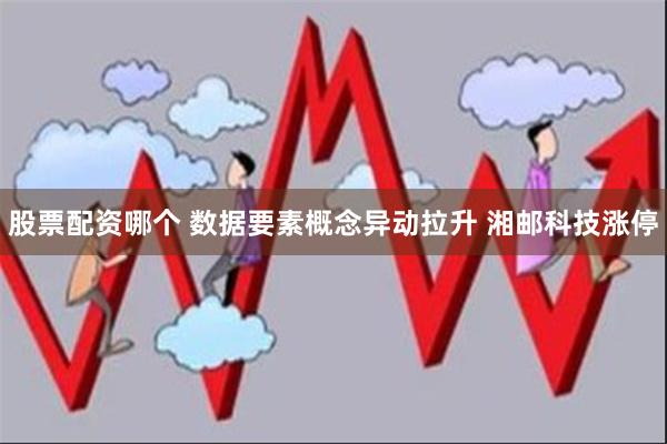 股票配资哪个 数据要素概念异动拉升 湘邮科技涨停