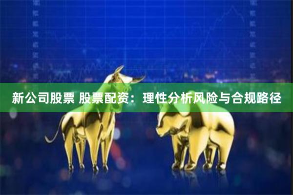 新公司股票 股票配资:理性分析风险与合规路径